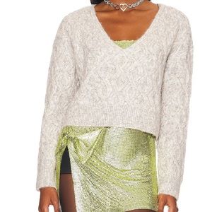 Revolve grey sweater